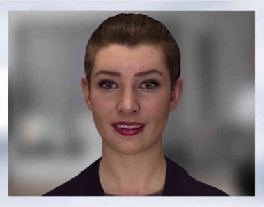 Nadia, el nuevo asistente virtual con empatía y apariencia humana