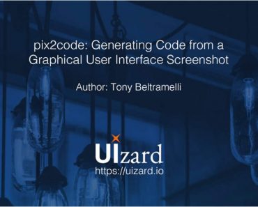 pix2code convierte capturas de interfaces gráficas en código fuente