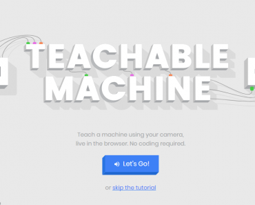 Teachable Machine de Google