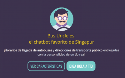‘Bus Uncle’ un chatbot peculiar para asistir y entretener a los viajeros de bus en Singapur