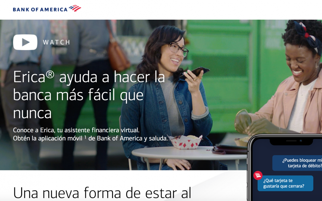 Los chatbots, dos de las cuatro formas con las que la IA transformará la Banca