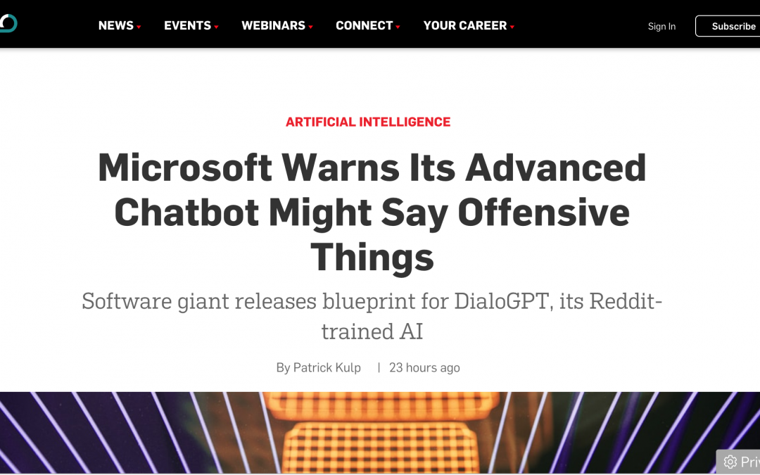 Avances en IA: Microsoft advierte sobre los pros y contras de su nuevo chatbot