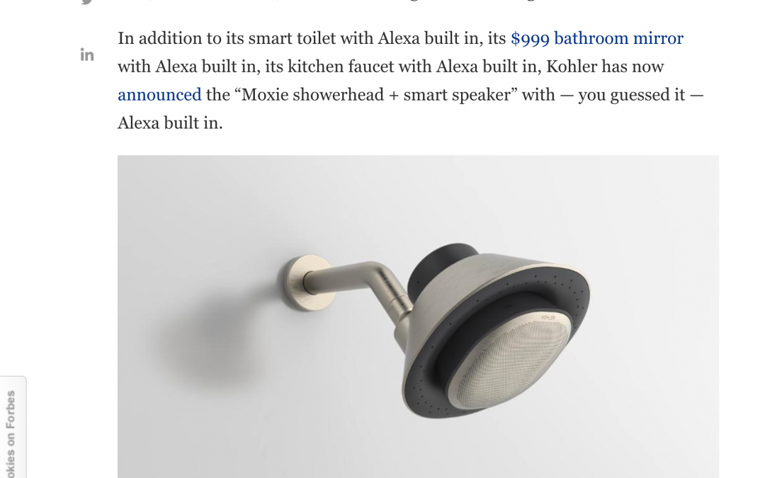 Alexa ahora también en tu ducha
