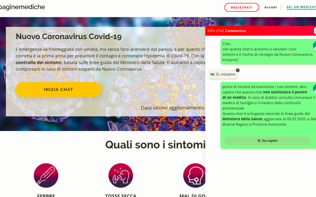 Chatbots al servicio de la ciudadanía para brindar información sobre el coronavirus