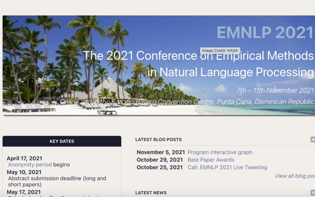 Conferencia sobre métodos empíricos en el procesamiento del lenguaje natural 2021