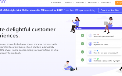 La startup Netomi (chatbots para atención al cliente) recauda 30 millones de dólares