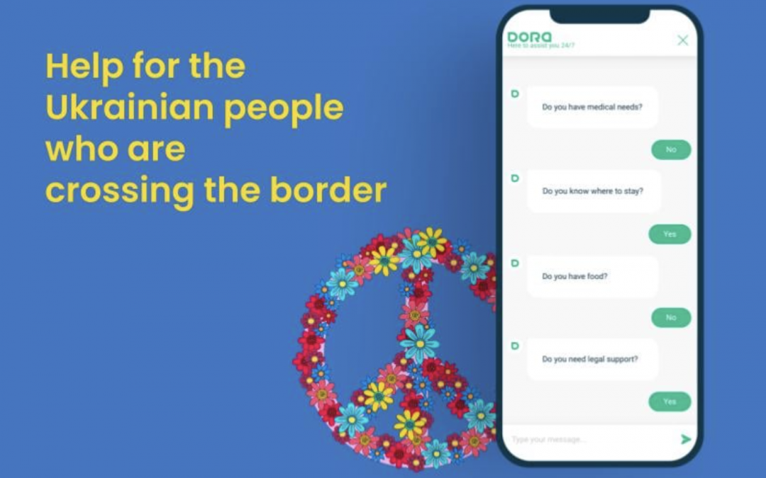 Dora, el chatbot para ayudar a los ciudadanos ucranianos que huyen de la guerra