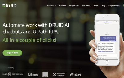La empresa de creación de chatbots Druid recauda 15 millones de dólares