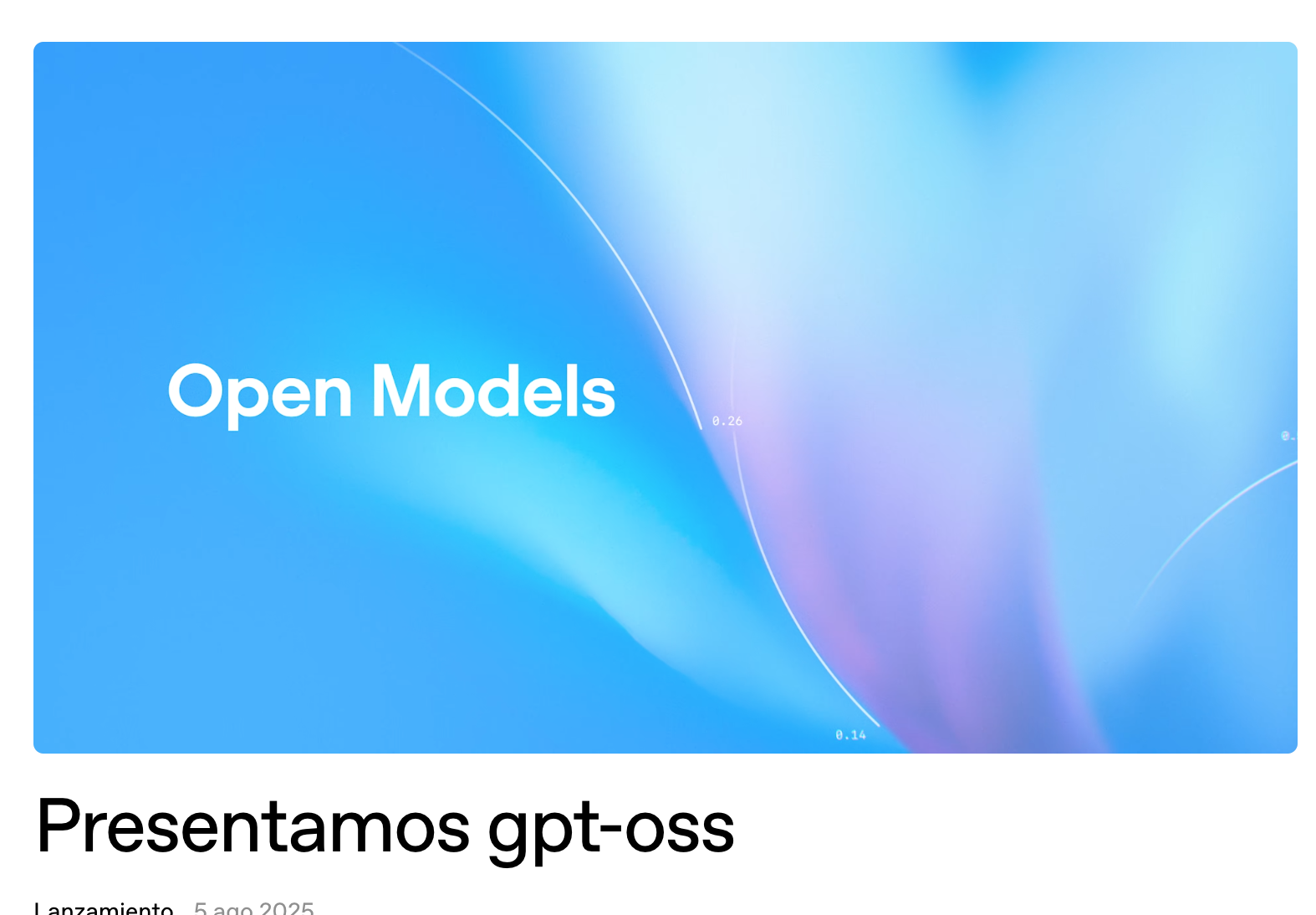 OpenAI lanza sus modelos de lenguaje de peso abierto - Observatorio IA