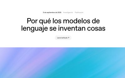 OpenAI revela por qué la IA se inventa cosas (y cómo solucionarlo)