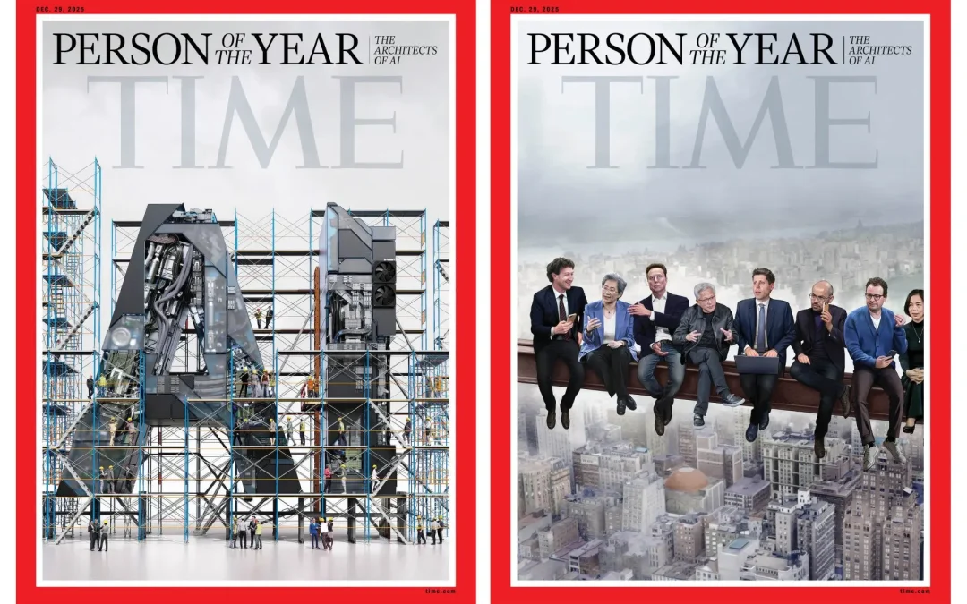 “Arquitectos de la IA”Persona del Año 2025 de la revista Time